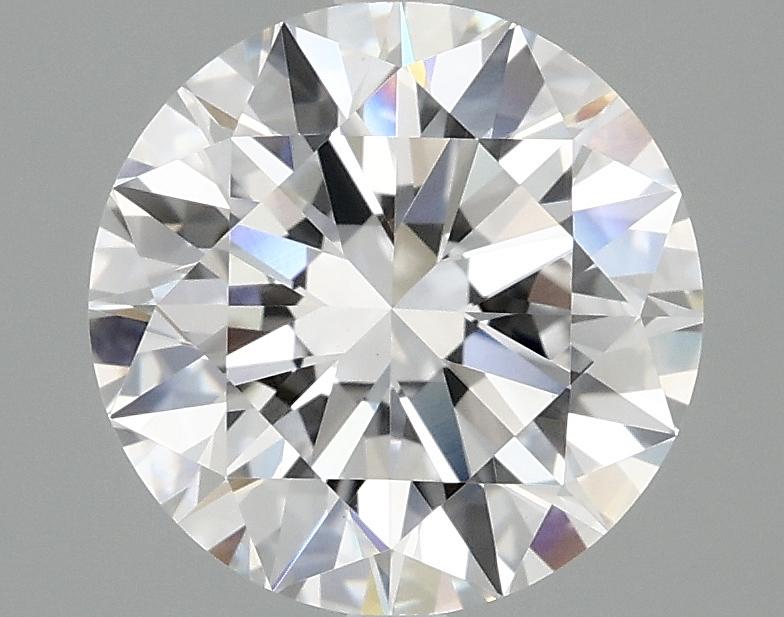 2.88 Carat Round Shaped Excellent Cut VVS2 IGI Certified Lab Grown Diamond