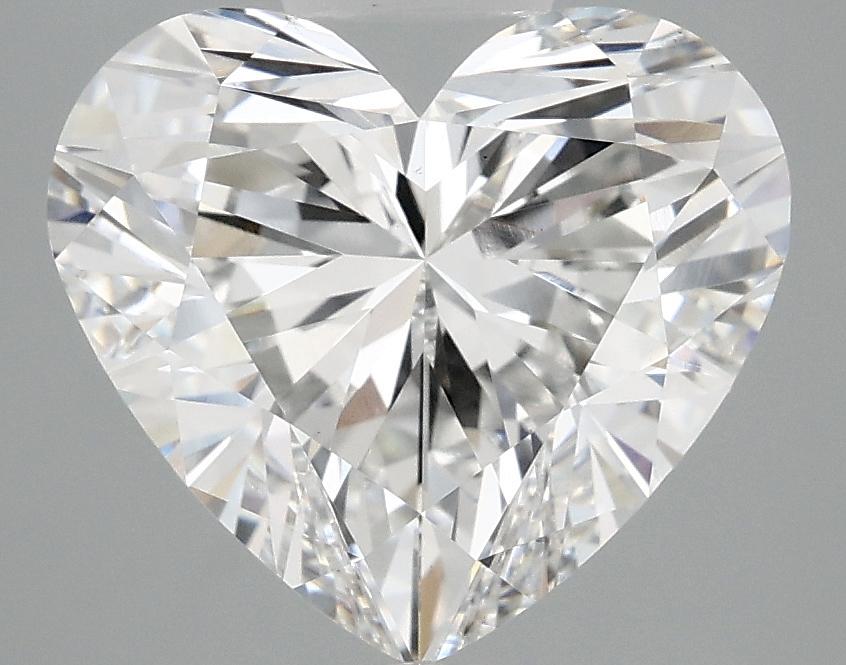 4.09 Carat Heart Shaped Ideal Cut VS1 IGI Certified Lab Grown Diamond