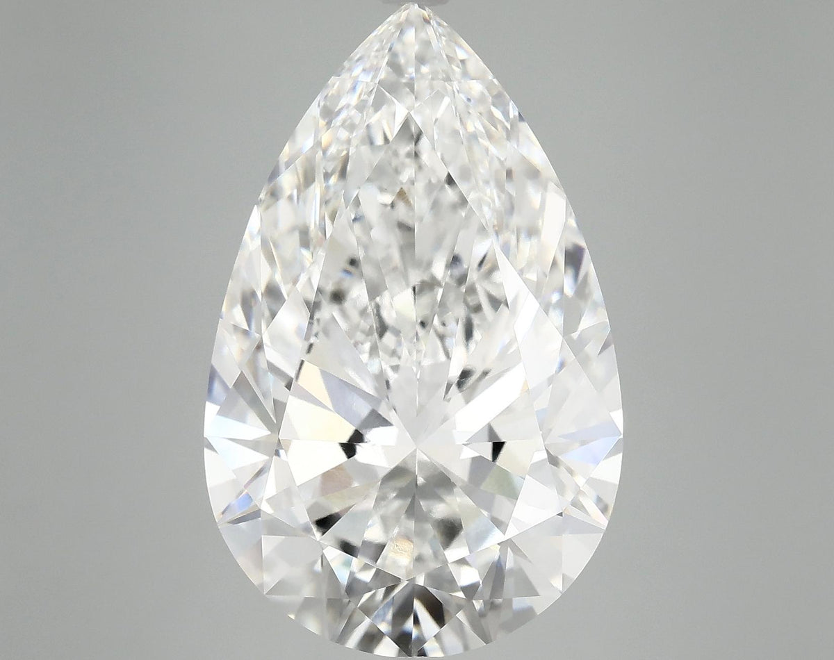 10.43 Carat Pear Shaped Ideal Cut VVS2 IGI Certified Lab Grown Diamond