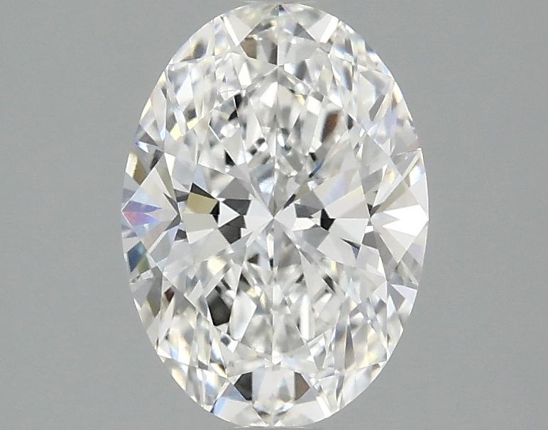 1.45 Carat Oval Shaped Ideal Cut VVS2 IGI Certified Lab Grown Diamond