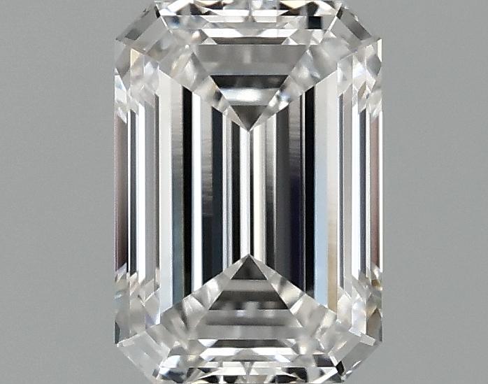 1.06 Carat Emerald Shaped Ideal Cut VVS2 IGI Certified Lab Grown Diamond