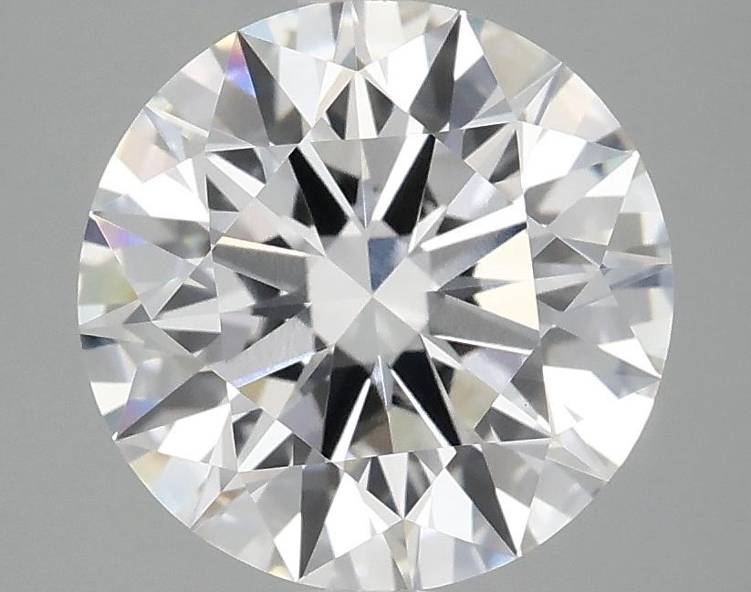 3.09 Carat Round Shaped Ideal Cut VVS2 IGI Certified Lab Grown Diamond