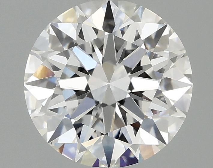 1.54 Carat Round Shaped Ideal Cut VVS2 IGI Certified Lab Grown Diamond