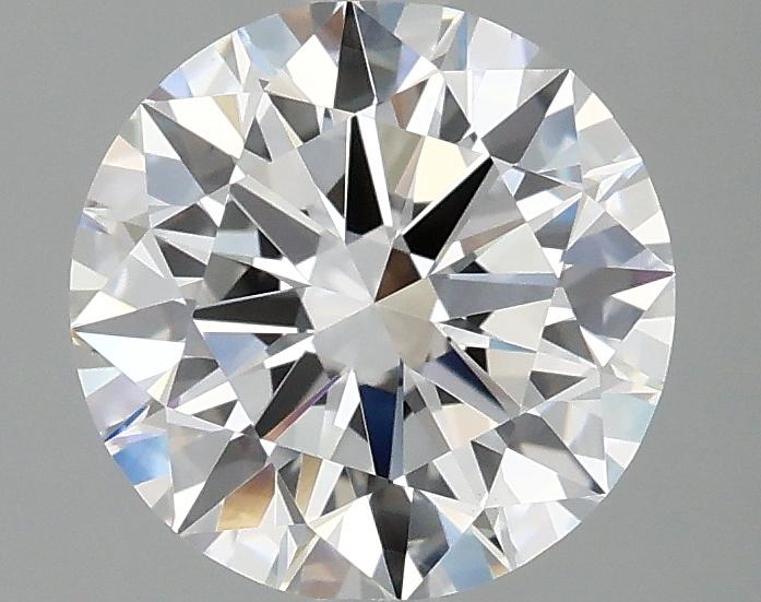 2.08 Carat Round Shaped Ideal Cut VVS2 IGI Certified Lab Grown Diamond