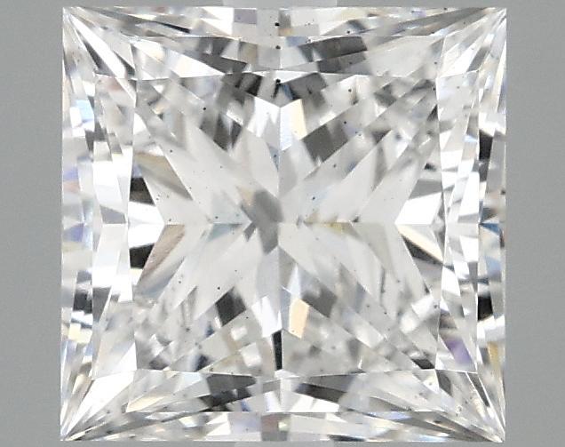 2.44 Carat Princess Shaped Ideal Cut SI1 IGI Certified Lab Grown Diamond