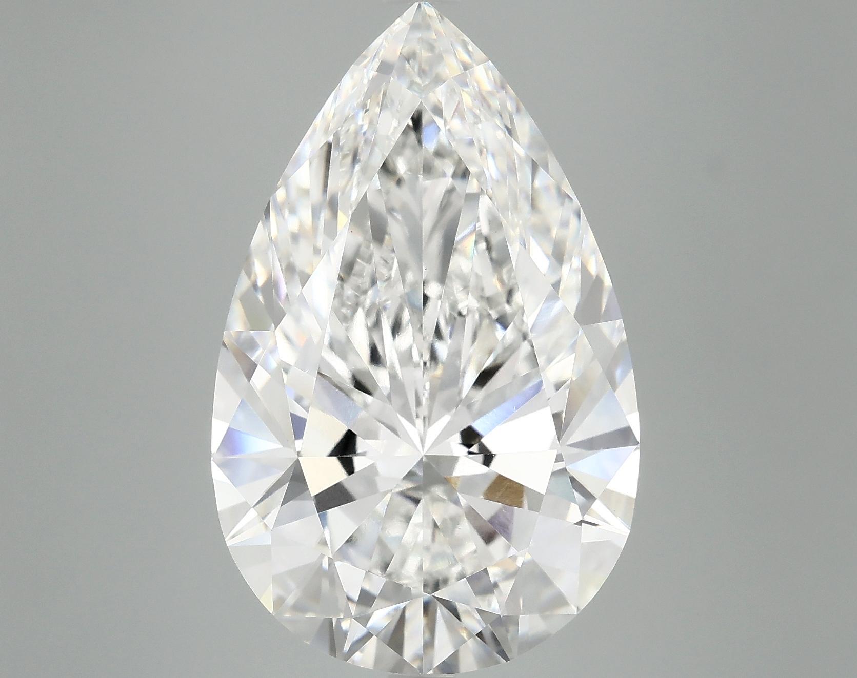 10.38 Carat Pear Shaped Ideal Cut VS1 IGI Certified Lab Grown Diamond