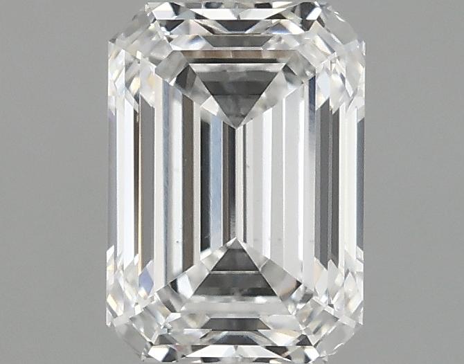 1.58 Carat Emerald Shaped Ideal Cut VVS2 IGI Certified Lab Grown Diamond