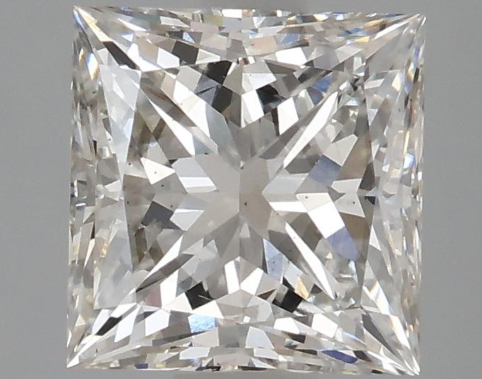 2.53 Carat Princess Shaped Ideal Cut SI1 IGI Certified Lab Grown Diamond