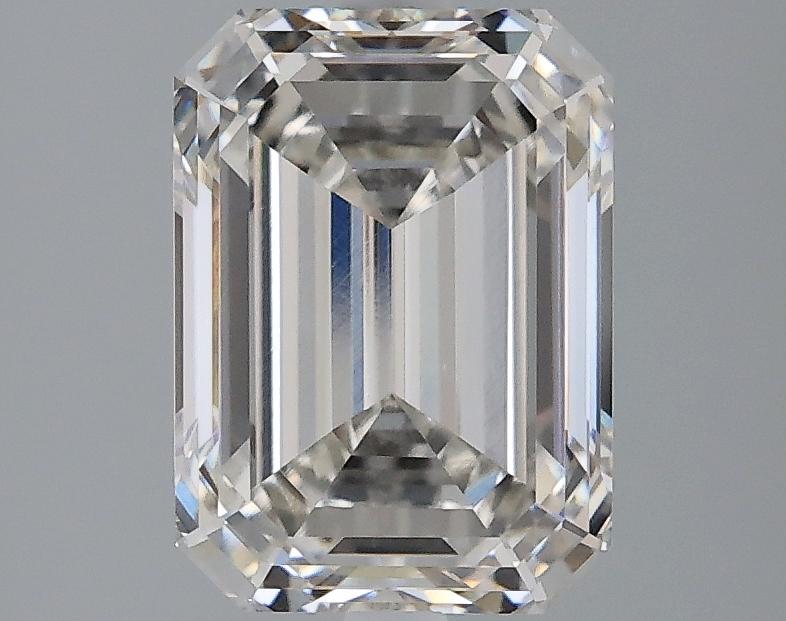 2.59 Carat Emerald Shaped Excellent Cut VVS2 IGI Certified Lab Grown Diamond