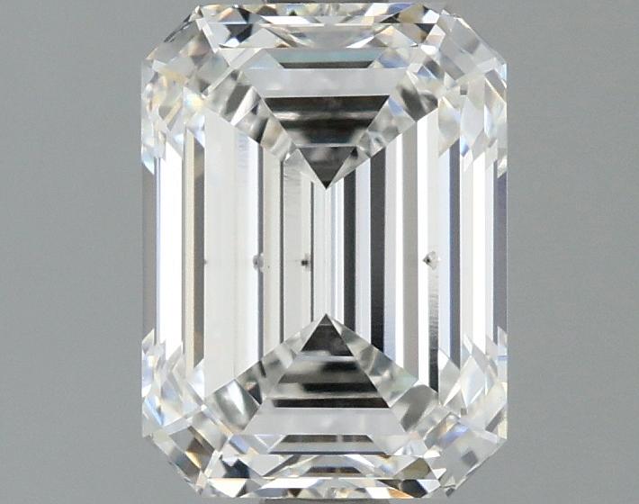 1.97 Carat Emerald Shaped Excellent Cut SI1 IGI Certified Lab Grown Diamond