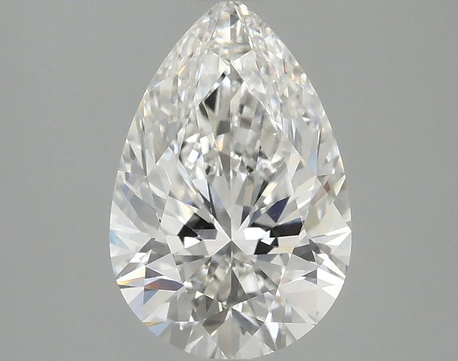 2.09 Carat Pear Shaped Excellent Cut VVS2 IGI Certified Lab Grown Diamond