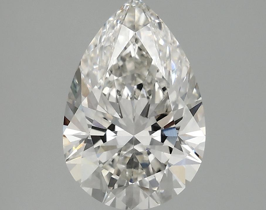 2.09 Carat Pear Shaped Excellent Cut VVS2 IGI Certified Lab Grown Diamond