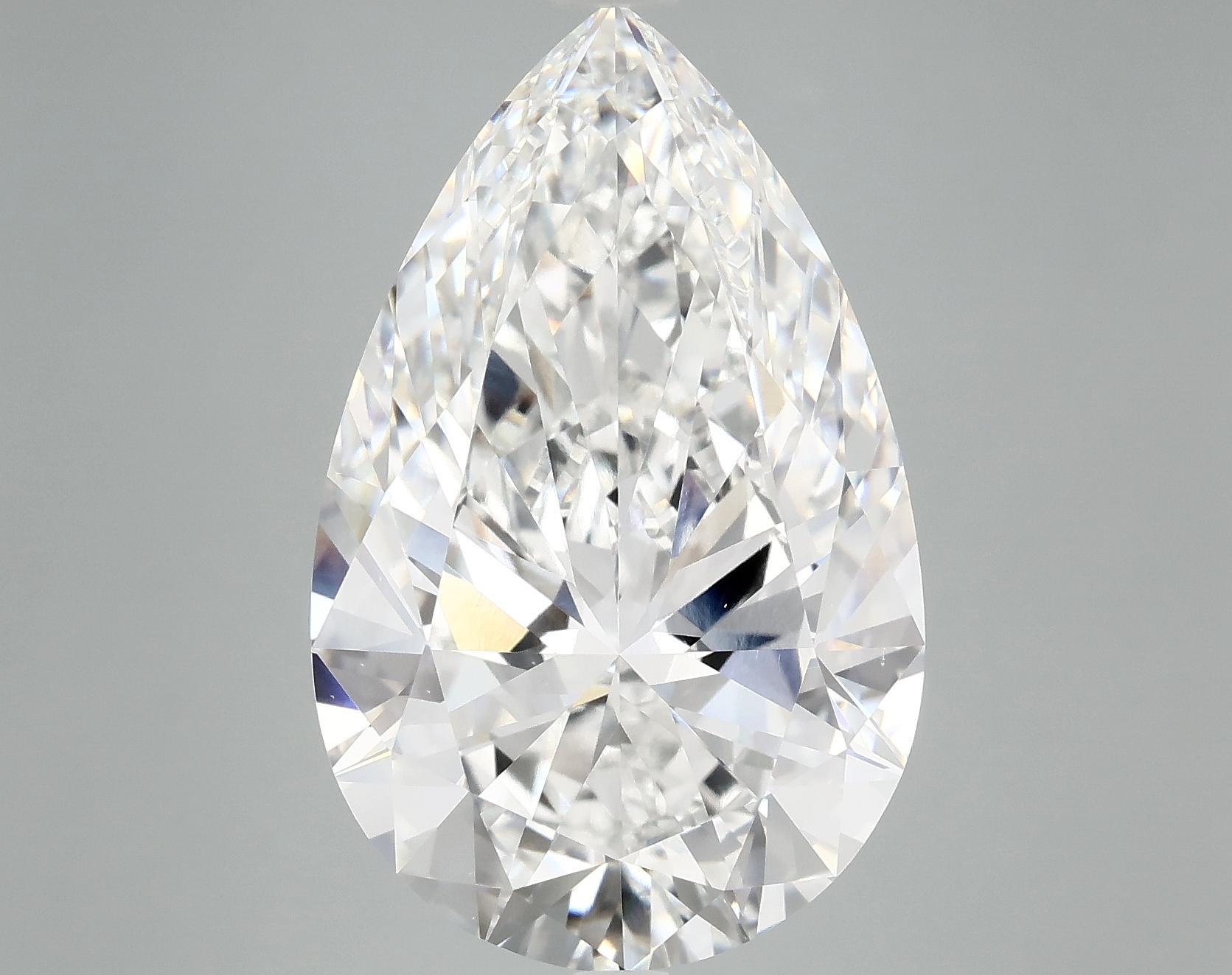 10.66 Carat Pear Shaped Ideal Cut VS1 IGI Certified Lab Grown Diamond