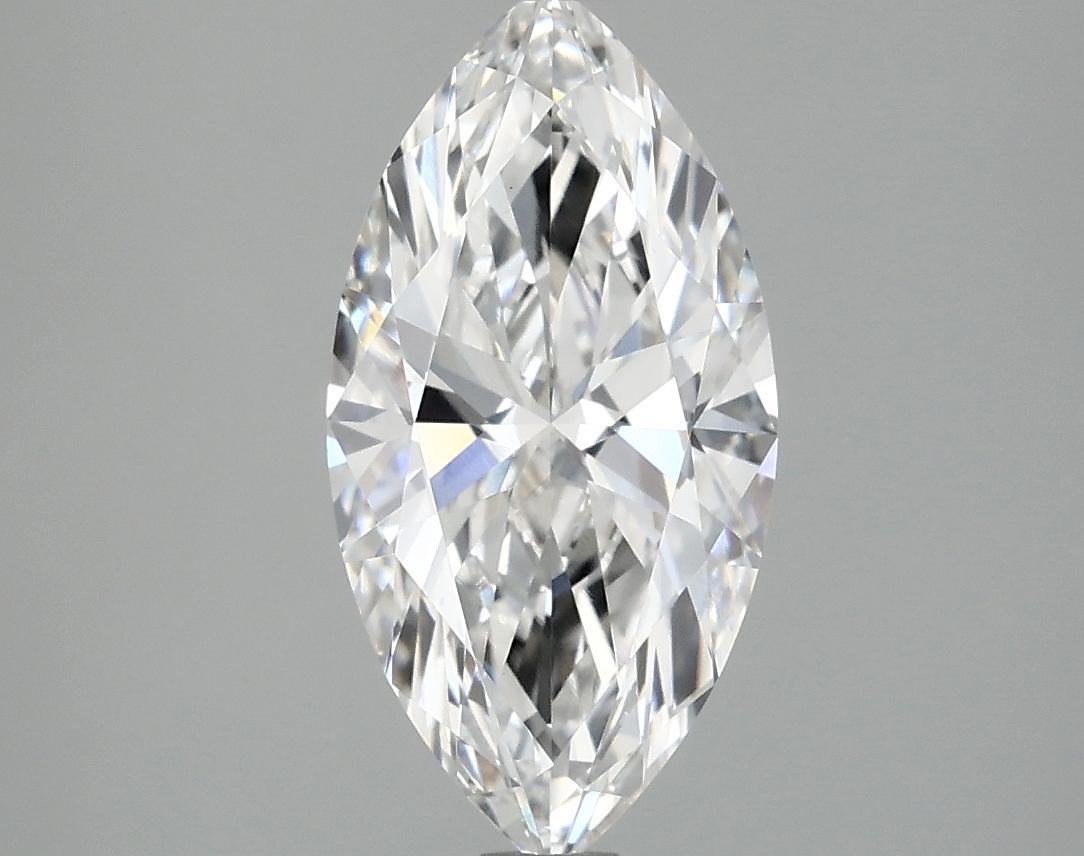 1.98 Carat Marquise Shaped Ideal Cut VVS2 IGI Certified Lab Grown Diamond