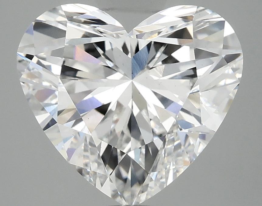 4.08 Carat Heart Shaped Ideal Cut VS1 IGI Certified Lab Grown Diamond