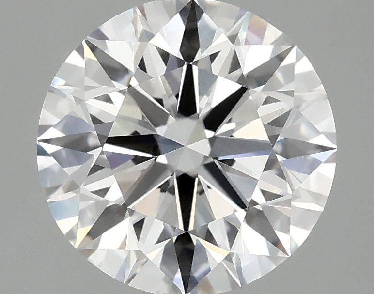 3.08 Carat Round Shaped Excellent Cut VVS2 IGI Certified Lab Grown Diamond