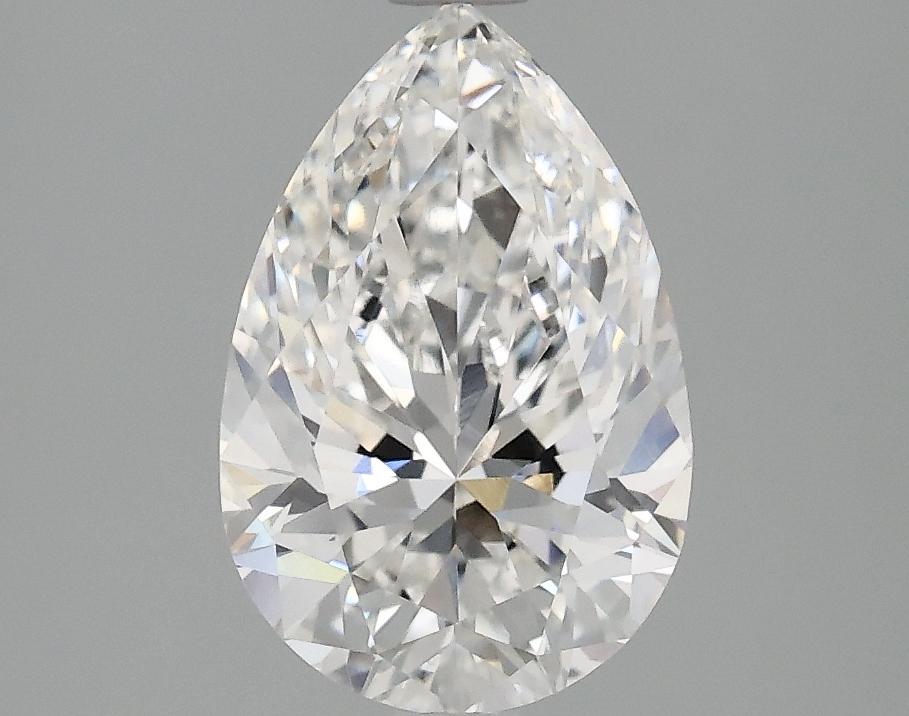 2.05 Carat Pear Shaped Excellent Cut VVS2 IGI Certified Lab Grown Diamond