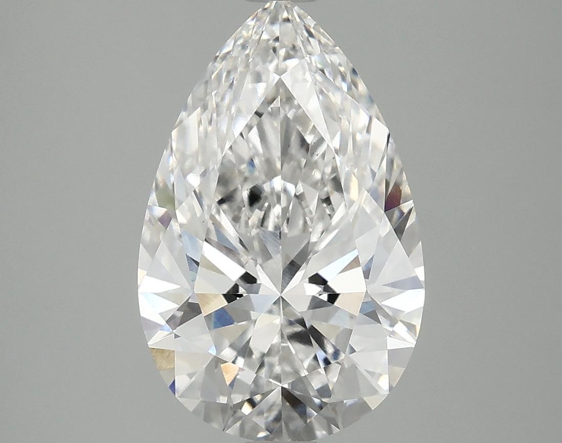 3.09 Carat Pear Shaped Ideal Cut VS1 IGI Certified Lab Grown Diamond