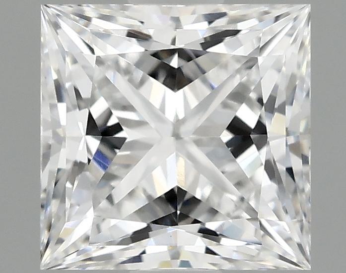 1.08 Carat Princess Shaped Ideal Cut VS1 IGI Certified Lab Grown Diamond