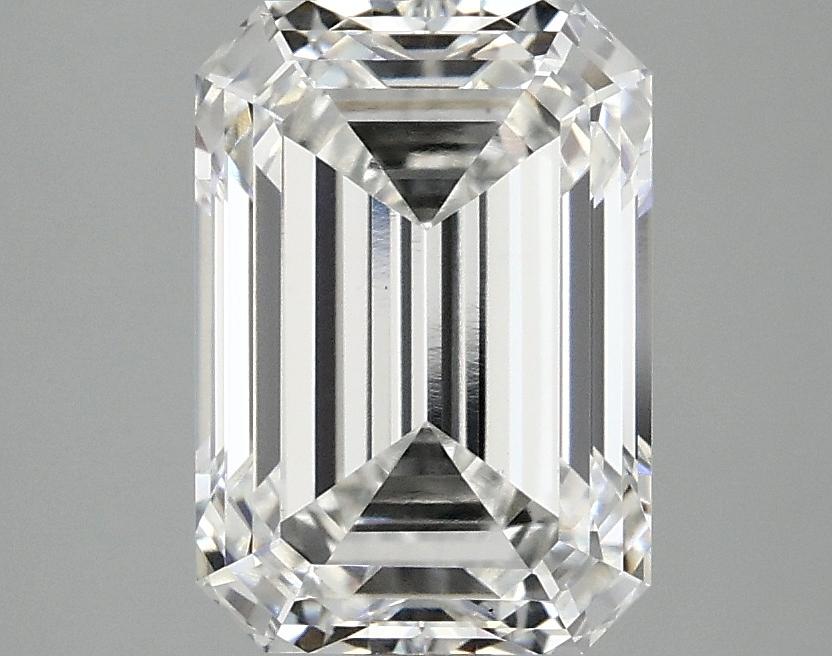3.09 Carat Emerald Shaped Ideal Cut VS1 IGI Certified Lab Grown Diamond