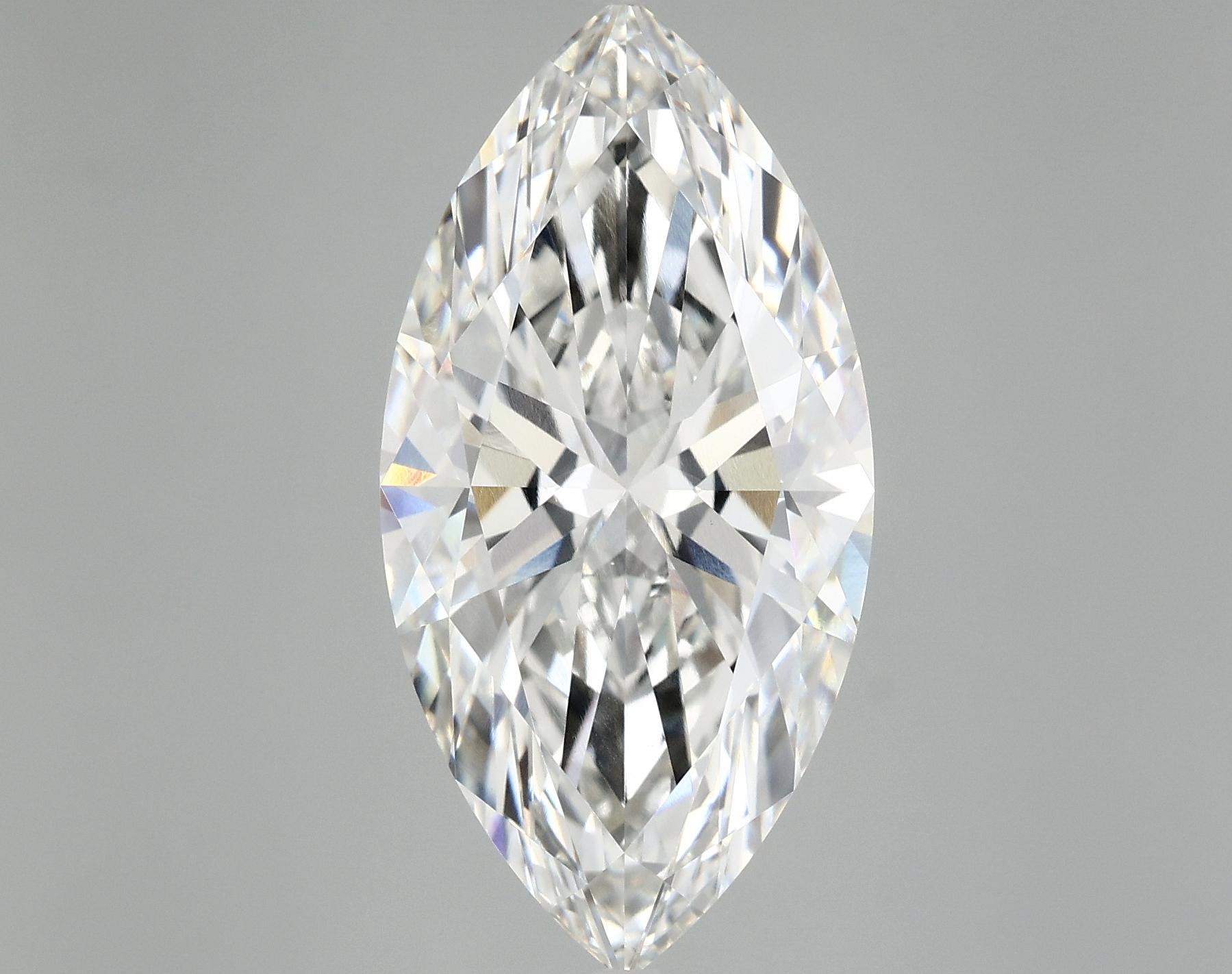 8.19 Carat Marquise Shaped Ideal Cut VVS2 IGI Certified Lab Grown Diamond