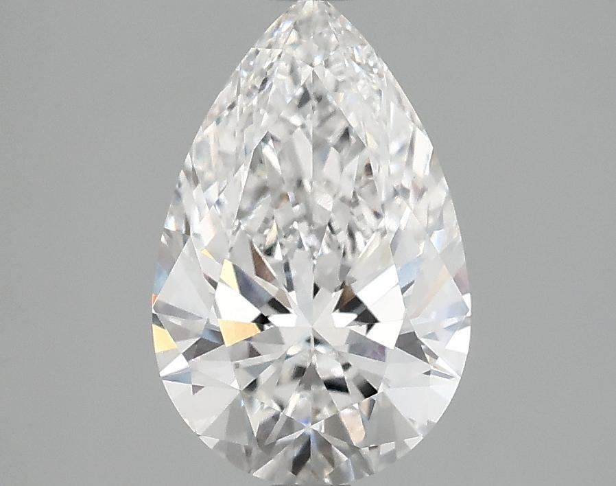 1.89 Carat Pear Shaped Ideal Cut VVS2 IGI Certified Lab Grown Diamond