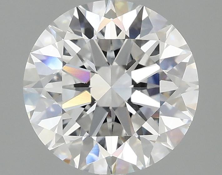 2.02 Carat Round Shaped Excellent Cut VVS2 IGI Certified Lab Grown Diamond