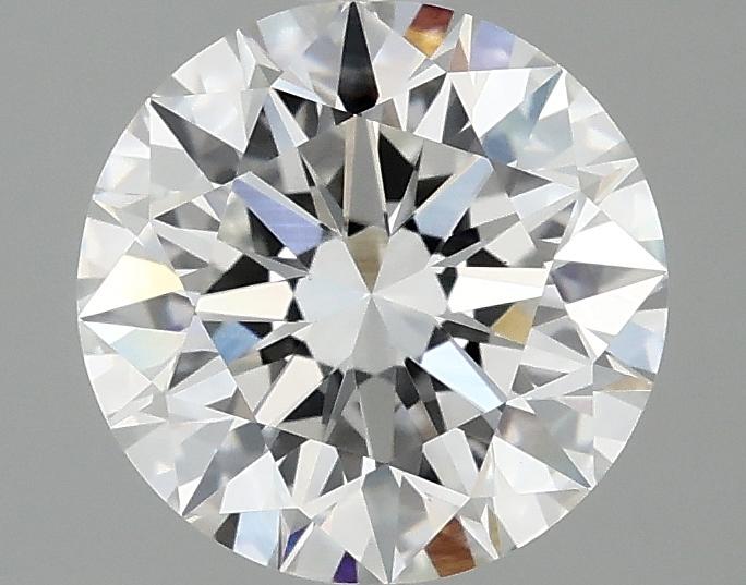 2.03 Carat Round Shaped Ideal Cut VVS2 IGI Certified Lab Grown Diamond