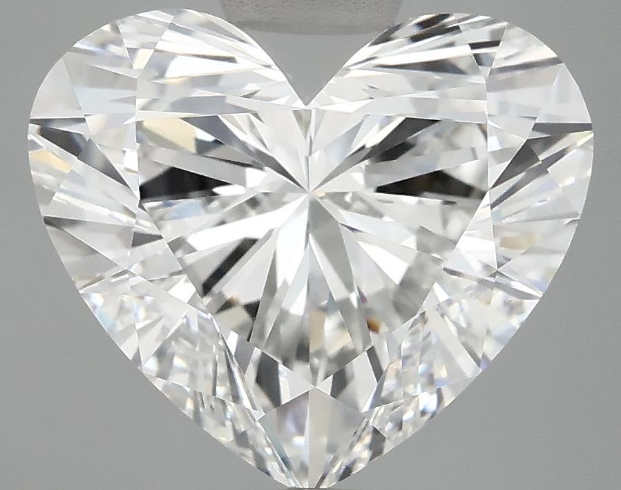 5.0 Carat Heart Shaped Ideal Cut VVS2 IGI Certified Lab Grown Diamond