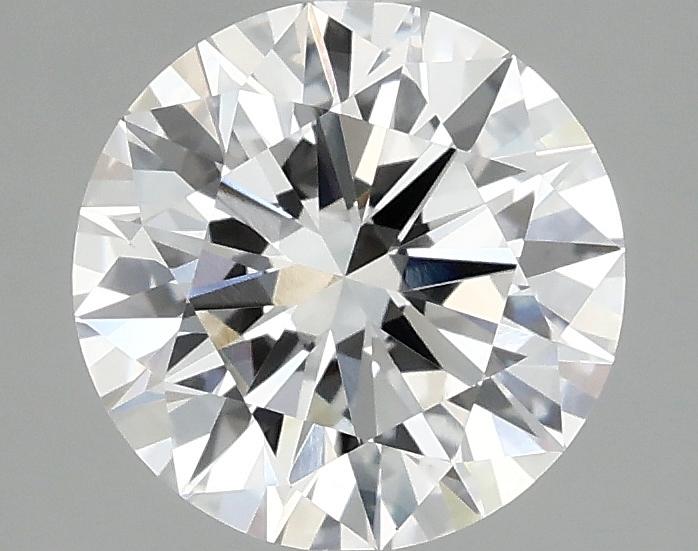 2.06 Carat Round Shaped Ideal Cut VVS2 IGI Certified Lab Grown Diamond