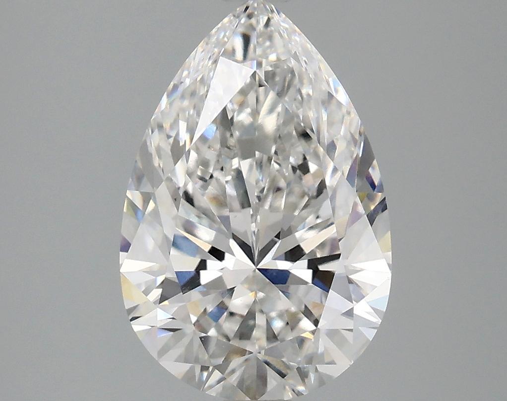 3.02 Carat Pear Shaped Excellent Cut VS1 IGI Certified Lab Grown Diamond