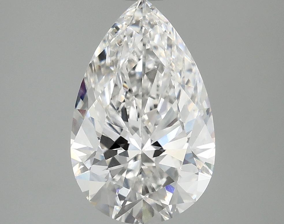 2.52 Carat Pear Shaped Ideal Cut VS1 IGI Certified Lab Grown Diamond