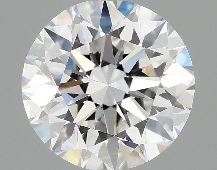 2.08 Carat Round Shaped Excellent Cut VVS2 IGI Certified Lab Grown Diamond