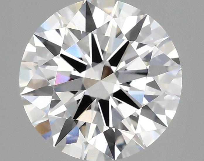 2.08 Carat Round Shaped Ideal Cut VVS2 IGI Certified Lab Grown Diamond