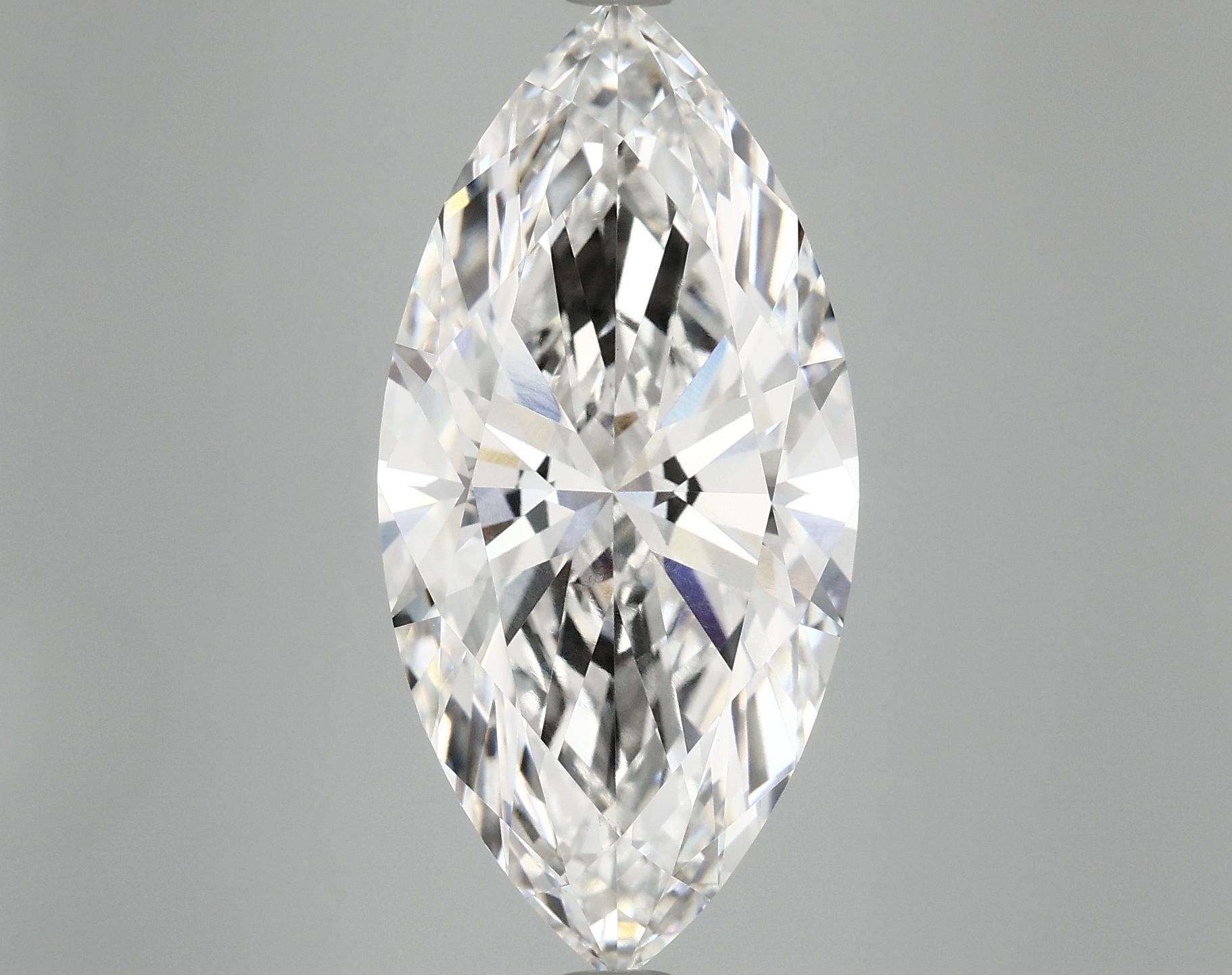 8.03 Carat Marquise Shaped Excellent Cut VVS2 IGI Certified Lab Grown Diamond