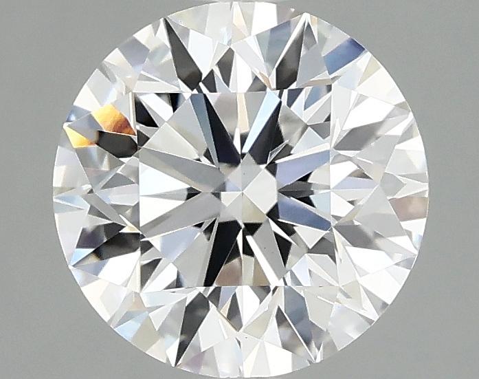2.08 Carat Round Shaped Excellent Cut VVS2 IGI Certified Lab Grown Diamond