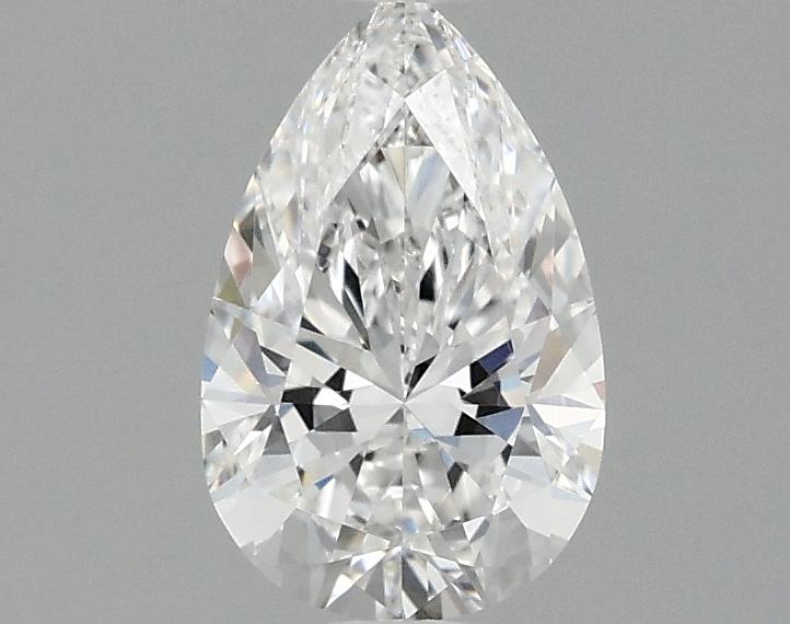 0.97 Carat Pear Shaped Ideal Cut VVS2 IGI Certified Lab Grown Diamond