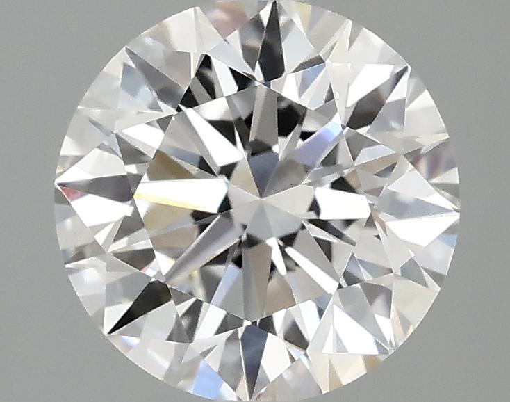 2.03 Carat Round Shaped Ideal Cut VVS2 IGI Certified Lab Grown Diamond