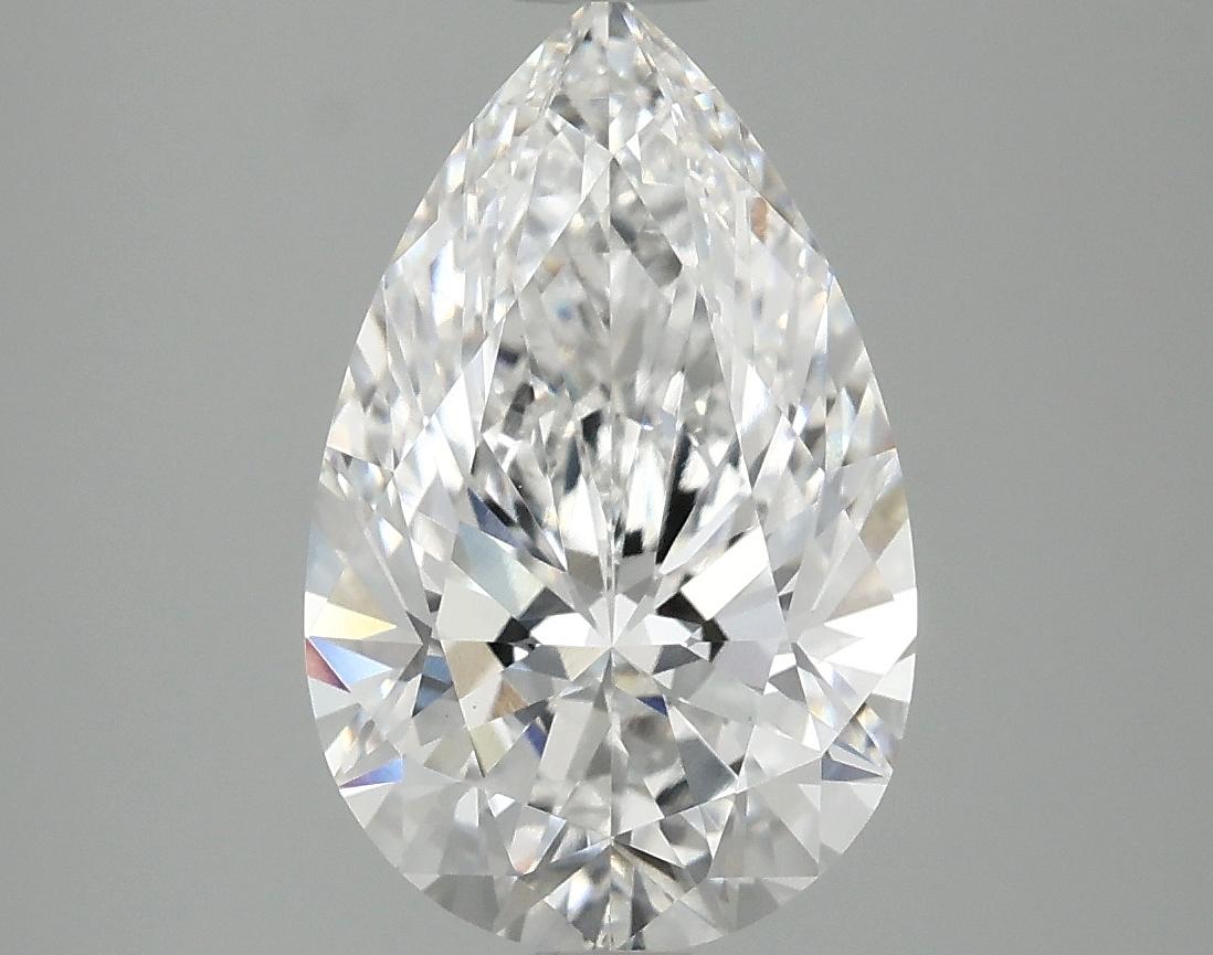 3.07 Carat Pear Shaped Ideal Cut VS1 IGI Certified Lab Grown Diamond
