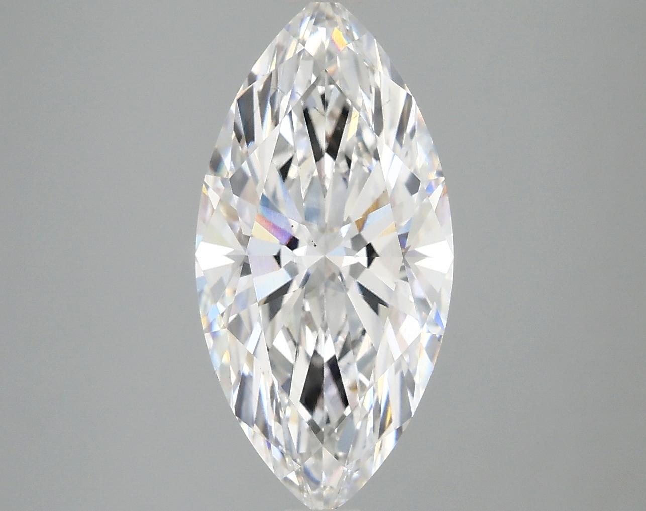 3.1 Carat Marquise Shaped Ideal Cut VS2 IGI Certified Lab Grown Diamond
