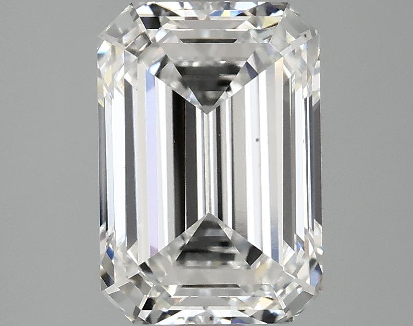3.08 Carat Emerald Shaped Ideal Cut VS1 IGI Certified Lab Grown Diamond
