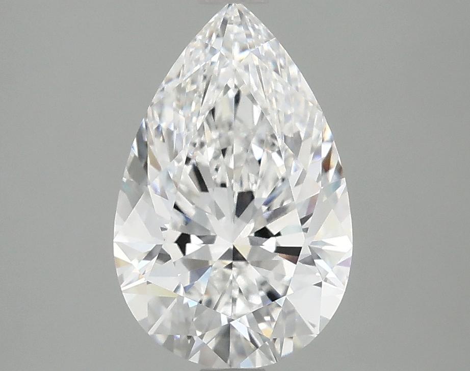 2.1 Carat Pear Shaped Ideal Cut VVS2 IGI Certified Lab Grown Diamond