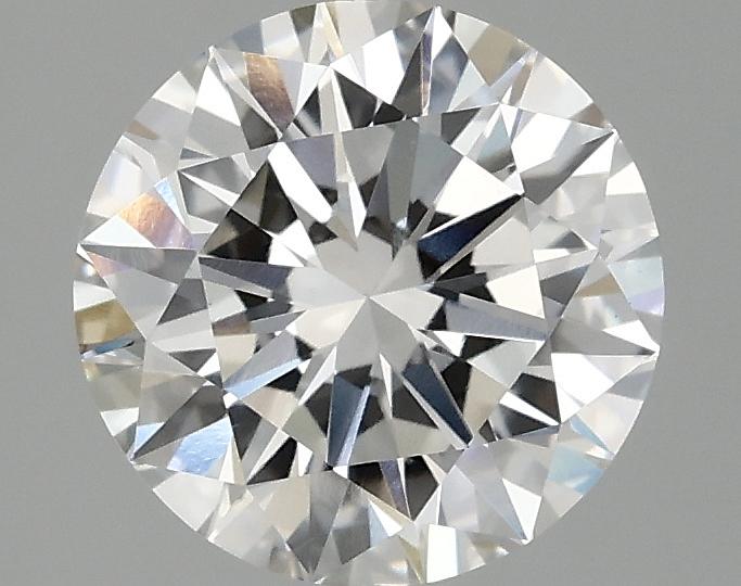 2.01 Carat Round Shaped Excellent Cut VVS2 IGI Certified Lab Grown Diamond