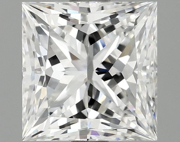 2.1 Carat Princess Shaped Ideal Cut VVS2 IGI Certified Lab Grown Diamond