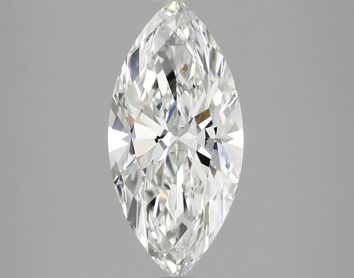 1.97 Carat Marquise Shaped Excellent Cut VVS2 IGI Certified Lab Grown Diamond