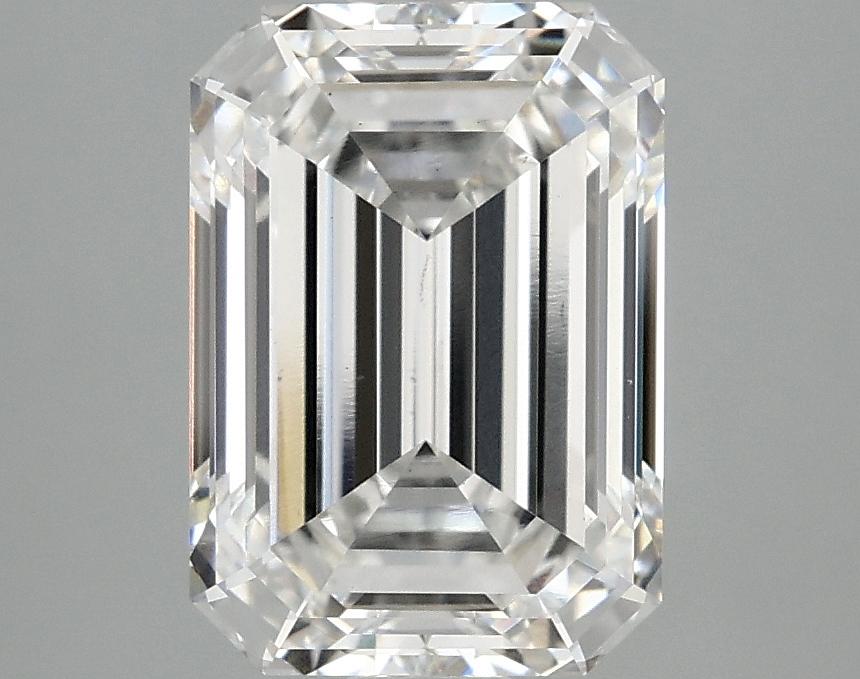 3.08 Carat Emerald Shaped Ideal Cut VS1 IGI Certified Lab Grown Diamond