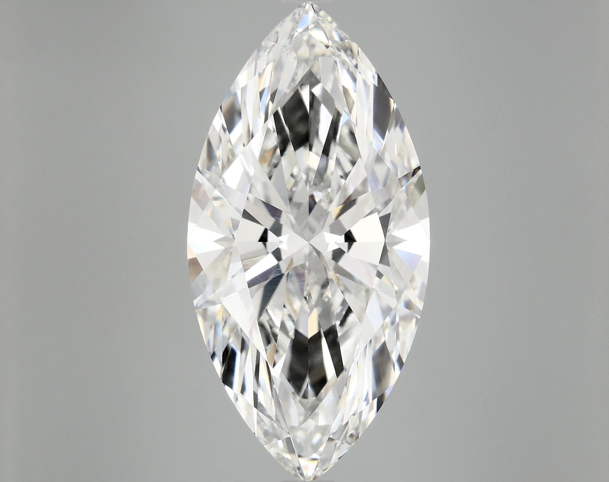 10.13 Carat Marquise Shaped Ideal Cut VVS2 IGI Certified Lab Grown Diamond