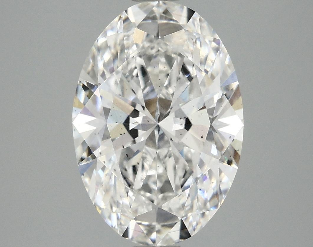 3.59 Carat Oval Shaped Ideal Cut SI1 IGI Certified Lab Grown Diamond