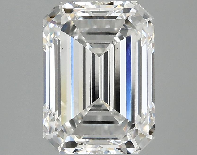 3.08 Carat Emerald Shaped Excellent Cut VS1 IGI Certified Lab Grown Diamond