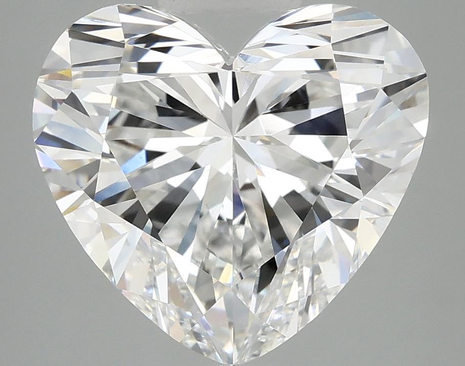 5.09 Carat Heart Shaped Ideal Cut VVS2 IGI Certified Lab Grown Diamond